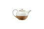 Nkuku Tableware Mali Ribbed Teapot - White