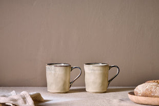 Malia Mug - Cream (Set of 2)