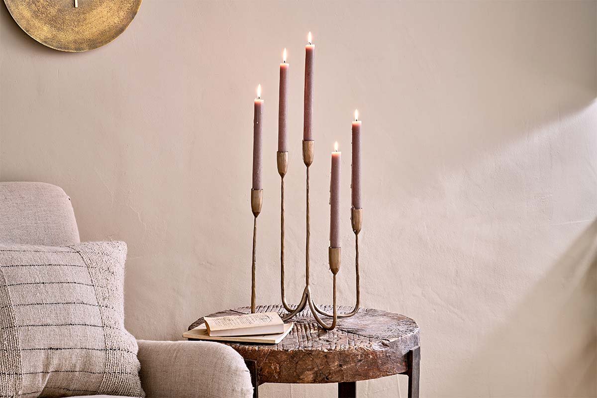 Nkuku Candle Sticks Mbata Cluster Candelabra