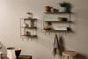 Nkuku STORAGE FURNITURE Meghana Iron Shelf with Hooks