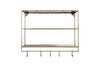 Nkuku STORAGE FURNITURE Meghana Iron Shelf with Hooks