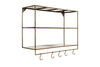 Nkuku STORAGE FURNITURE Meghana Iron Shelf with Hooks