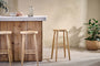 Nkuku FURNITURE Mengwi Round Bar Stool