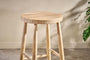 Nkuku FURNITURE Mengwi Round Bar Stool