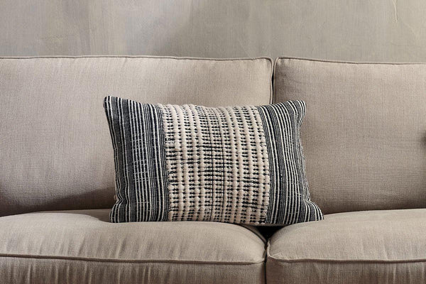 Nkuku Cushions & Throws Mika Recycled Cushion Cover - Rectangle