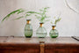 Nkuku Vases & Planters Miza Mini Glass Vase - Green