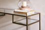 Nkuku TABLES Nakuru Iron & Glass Console Table