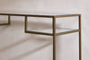 Nkuku TABLES Nakuru Iron & Glass Console Table