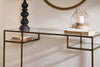 Nkuku TABLES Nakuru Iron & Glass Console Table