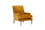 Nkuku FURNITURE Nalla Velvet Armchair - Ochre