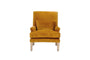 Nkuku FURNITURE Nalla Velvet Armchair - Ochre