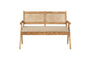 Nkuku CHAIRS STOOLS & BENCHES Nalrina acacia and cane sofa