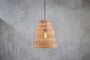 Nkuku Lighting Noko Natural Wicker Conical Pendant - Medium