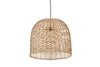 Nkuku LIGHTING Noko Wicker Dome Pendant - Large