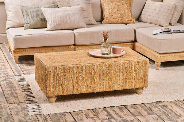 nkuku TABLES Ondal Braided Hemp Coffee Table