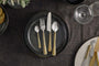 Nkuku Tableware Osko Cutlery - Gold - (Set of 16)