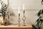 nkuku CANDLES HOLDERS & LANTERNS Padook Candlestick Holder