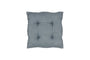 nkuku TEXTILES Panglao Linen Cushion - Slate