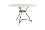 nkuku OUTDOOR LIVING Parwaha Marble Dining Table