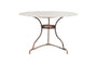 nkuku OUTDOOR LIVING Parwaha Marble Dining Table