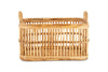 nkuku STORAGE & HANGING ACCESSORIES Rammi Rattan Laundry Basket