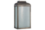 nkuku LIGHTS Riad Outdoor Lantern - Black And Frosted