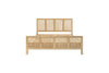 Nkuku STORAGE FURNITURE Saharsa Cane & Mango Wood Bed