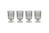 nkuku GLASSWARE Sigiri Small Wine Glass - Clear - (Set of 4)