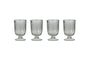 nkuku GLASSWARE Sigiri Small Wine Glass - Clear - (Set of 4)