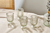 nkuku GLASSWARE Sigiri Small Wine Glass - Clear - (Set of 4)