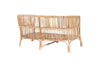 nkuku PET Tanvyk Rattan Pet Bed - Natural - Large