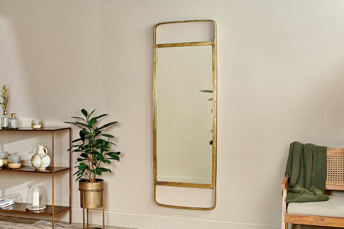 nkuku MIRRORS WALL ART & CLOCKS Tarah Full Length Mirror