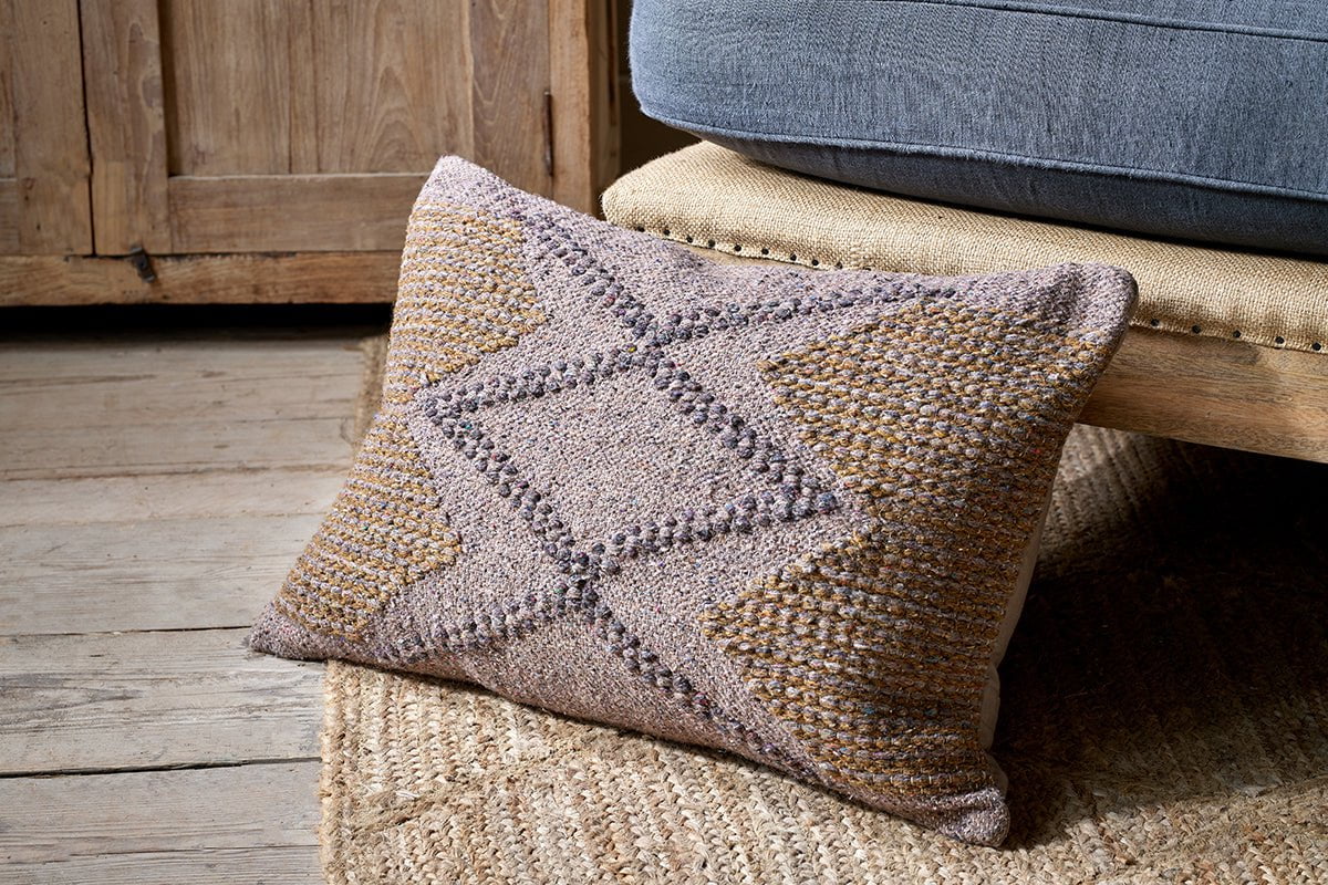 Nkuku TEXTILES Telami Recycled Wool Cushion Cover