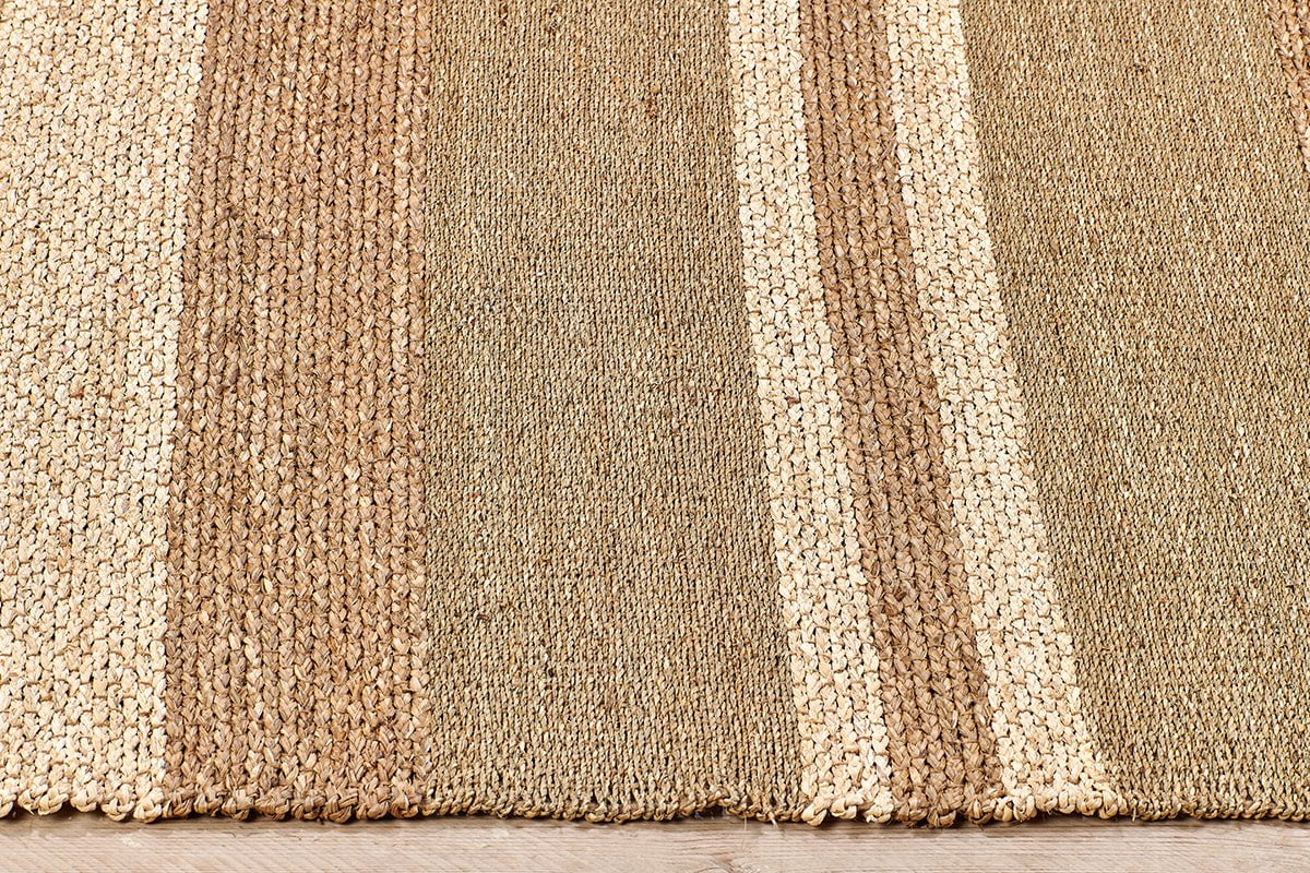 nkuku RUGS Udaipur Seagrass, Water Hyacinth And Corn Husk Leaf Rug