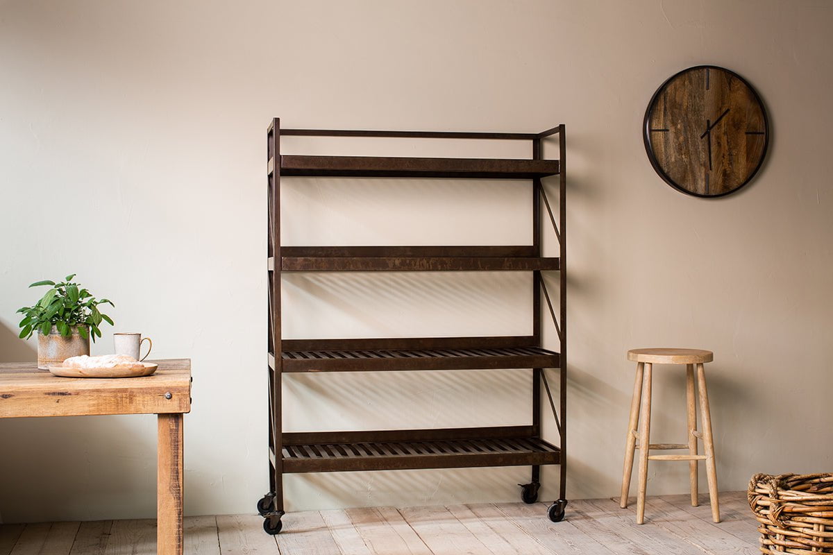 Nkuku STORAGE FURNITURE Umi Iron Shelf