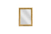 Nkuku MIRRORS Yadur Rectangular Mirror - Antique Brass - Small