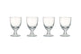 Nkuku Glassware Yala Hammered Wine Glass (Set of 4)