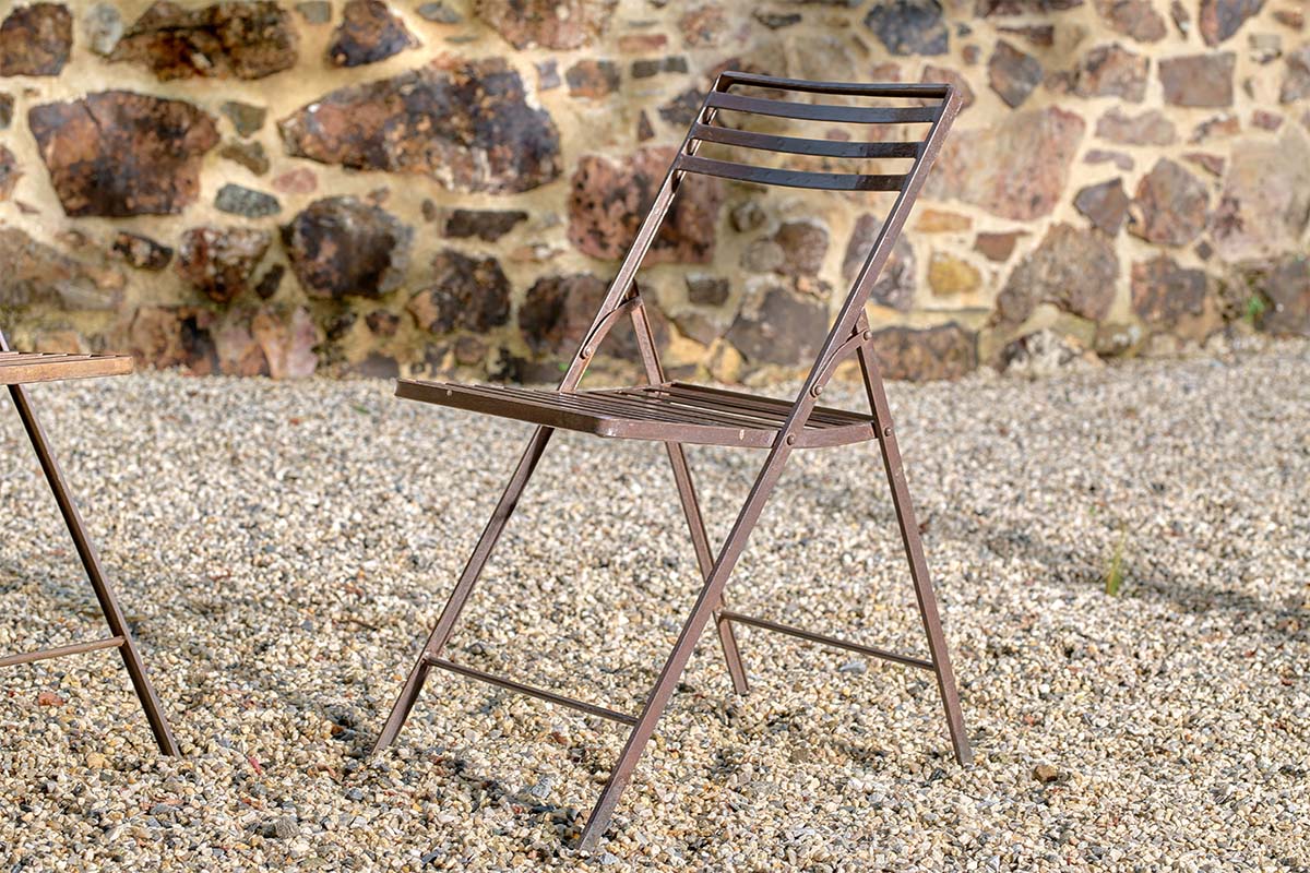 Nkuku Furniture Yealme Iron Bistro Chair